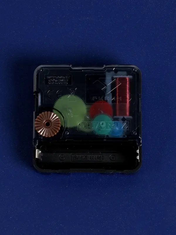 Часы настенные, интерьерные "Волна", бесшумные, 43 х 14 см, темно-синие