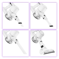 Пылесос КТ-5117, вертикальный, беспроводной, 150 Вт, 0.5 л, белый Пылесос КТ-5117, вертикальный, беспроводной, 150 Вт, 0.5 л, белый