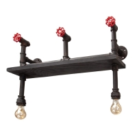 Бра "Полка" 2хЕ27 40Вт черный 43х34х21см Бра "Полка" 2хЕ27 40Вт черный 43х34х21см