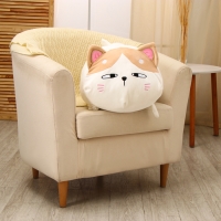 Мягкая игрушка «Кот», 70 см, цвет белый Мягкая игрушка «Кот», 70 см, цвет белый