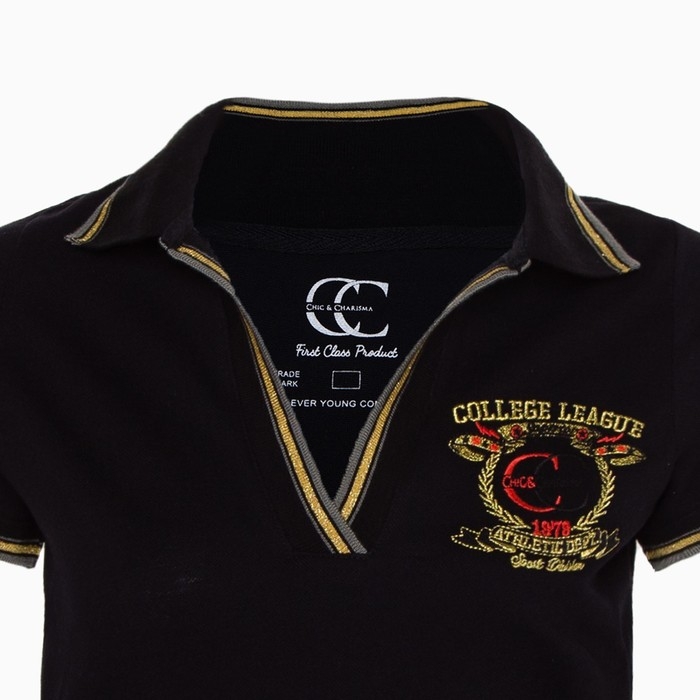 Футболка женская, цвет чёрный, размер 42 (S) Футболка женская, цвет чёрный, размер 42 (S)