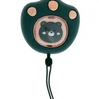 Электрическая портативная грелка для рук, 5 Вт, АКБ, 800 мАч, до 55 &deg;С, USB, зеленая