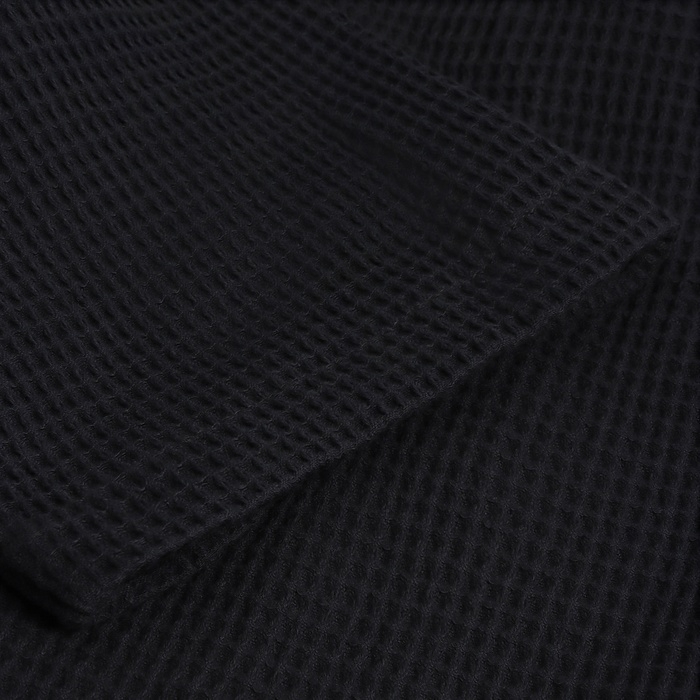 Халат вафельный женский SL HOME: Boho "Дарк Маре", размер XL, 100% хлопок, 280 г/м2