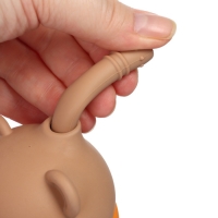 Крошка я, силиконовый поильник, серия мишка, коричневый SL-07274