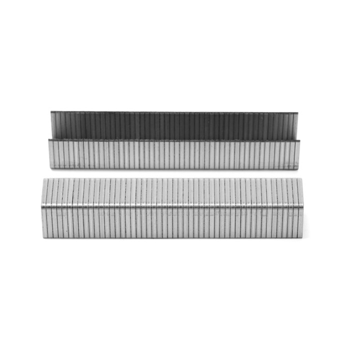 Скобы для мебельного степлера ТУНДРА, закалённые, тип 140, 10 мм, 1000 шт