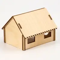 Домик для грызунов, 11,9 х 10 х 8,3 см