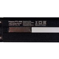 Трековый светильник, поворотный, серия "Flat" FTL-005, 12Вт, 48В, 4000К, 230мм, черный