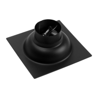 Трап ZEIN engr, 100х100 мм, вертикальный, с трубой, внеш/внут d=40/37 мм, нерж сталь, черный