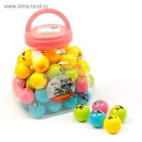 Точилка с контейнером &laquo;Смайлик&raquo;, МИКС