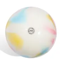 Мяч для художественной гимнастики, диаметр 19см, цвет радуга