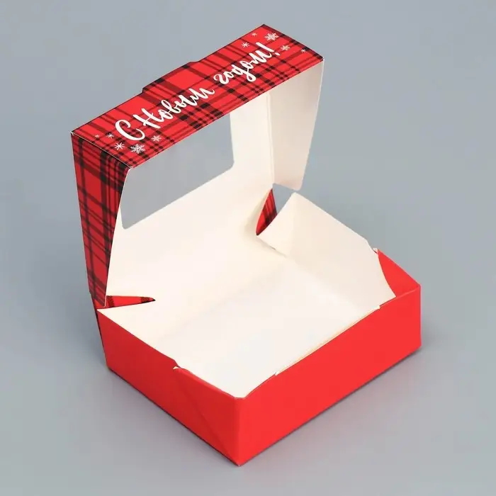 Коробка складная &laquo;Веточки&raquo;, 10 х 8 х 3.5 см