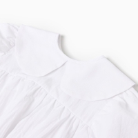 Платье для девочки MINAKU, цвет белый, рост 110 см Платье для девочки MINAKU, цвет белый, рост 110 см