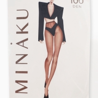 Женские колготки MINAKU 100 ден, цвет бежевый, размер 4/L