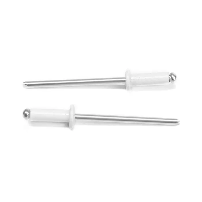 Заклёпки ТУНДРА krep, вытяжные, алюминий-сталь, 3.2&times;8 мм, белые, 50 шт.