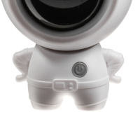 Портативный вентилятор "Астронавт" MF040, 500 мАч, 3 режима, вход Type-С, провод, белый