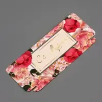 Подарочная коробка под плитку шоколада, без окна &laquo; Весенний букет&raquo;, 17&times;8&times;1.4 см