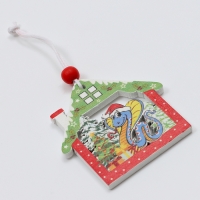 Набор подвесок в деревянной подарочной упаковке, 12 шт.