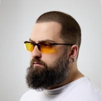 Очки для водителя, антиблик, антифары, uv 380, ширина 14.3 см, набор 2 штуки Очки для водителя, антиблик, антифары, uv 380, ширина 14.3 см, набор 2 штуки