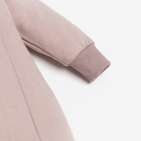 Комбинезон с капюшоном Крошка Я &laquo;Киса&raquo;, рост 62-68 см, цвет лиловый