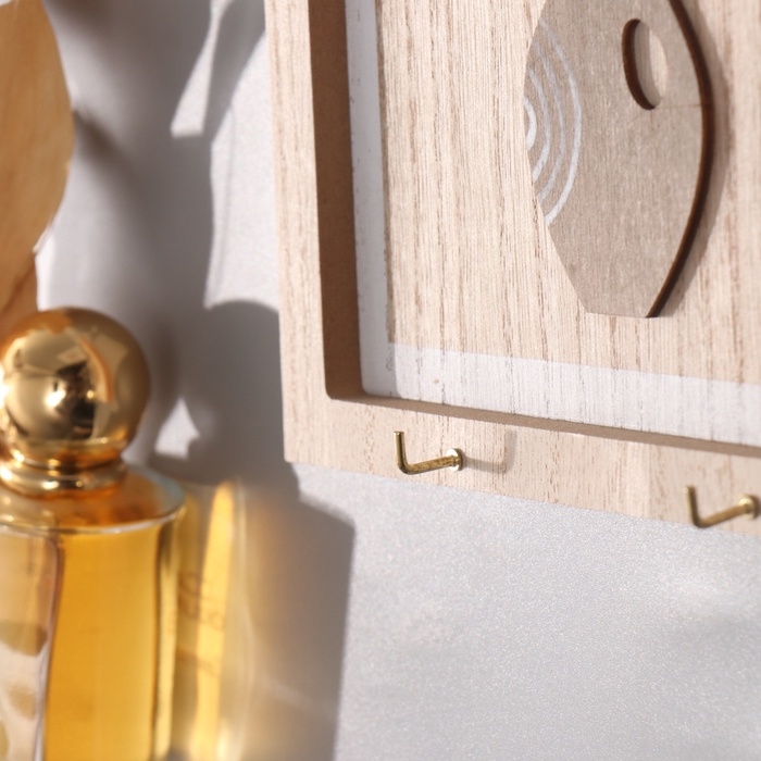 Крючки декоративные дерево "Веточка в вазе" 2,5х16х23,5 см