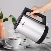 Чайник электрический металлический КТ-6183 - 1.7 л