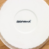 Рамекин из жаропрочной керамики Доляна &laquo;Классика&raquo;, 330 мл, 10&times;5 см, цвет белый