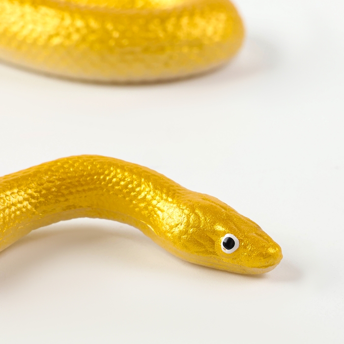 Новый год! Резиновая игрушка &laquo;Змея. Ужик&raquo;, виды МИКС