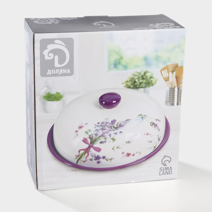 Блинница Доляна &laquo;Зайка&raquo;, d=23 см, цвет белый