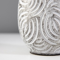 Настольная лампа "Радия" Е14 40Вт серый 12,5х12,5х30см RISALUX