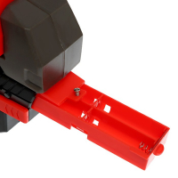 Автоматический бластер RAMPAGE, стреляет мягкими пулями, работает от батареек