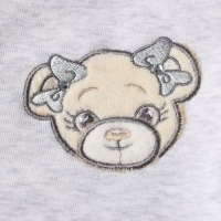 Комбинезон детский, НАЧЁС, цвет серый, рост 62 см