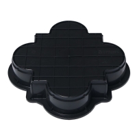 Форма для тротуарной плитки &laquo;Клевер краковский малый&raquo;, 21,5 &times; 21,5 &times; 4 см, гладкий, 1 шт.