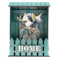 Ключница настенная &laquo;Home&raquo;, баночка, 22,5 х 30,5 х 5,7 см.