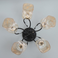 Люстра "Арнелла" 5хЕ27 40Вт чёрный 58х58х27 см BayerLux Люстра "Арнелла" 5хЕ27 40Вт чёрный 58х58х27 см BayerLux