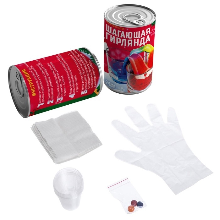 Набор для опытов &laquo;Шагающая гирлянда&raquo;