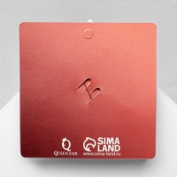 Брошь &laquo;Цветок&raquo; франжипани в стразах, цветная в розовом золоте