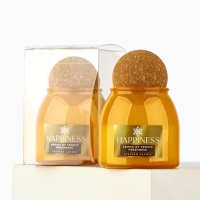 Свеча новогодняя, аромат морозная свежесть , 9 х 6,5 см