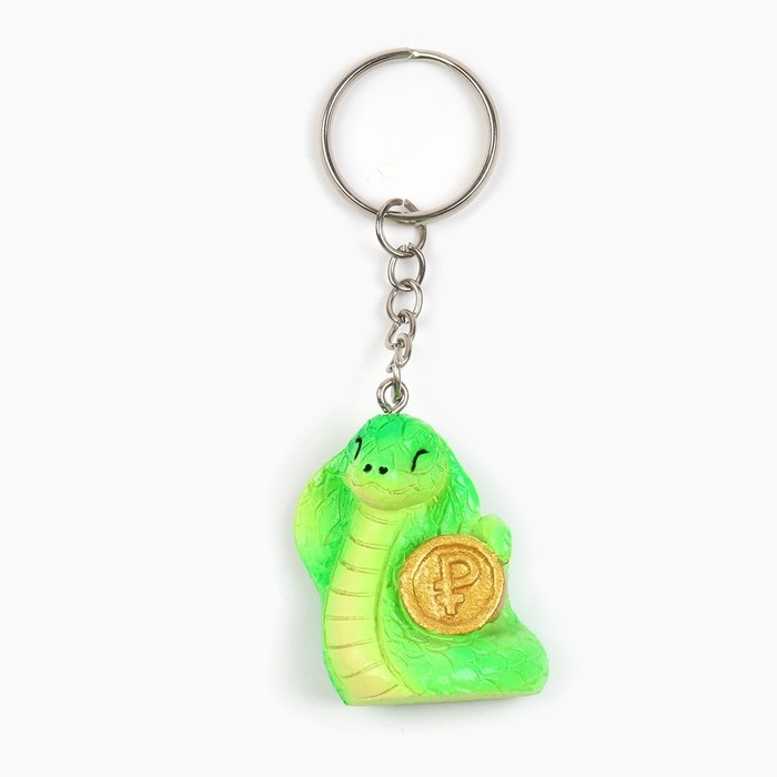 Новогодний брелок для ключей, объемный &laquo;Новый год: Новогодний микс&laquo;Новый год: 5 шт