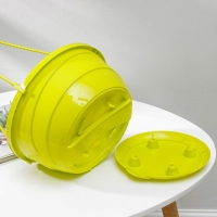 Кашпо для цветов подвесное с прикорневым поливом &laquo;Мальва&raquo;, 4,7 л, цвет фисташковый