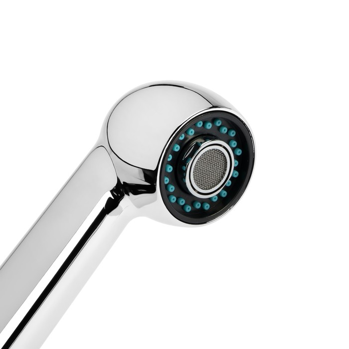 Смеситель для кухни Accoona A5416, с вытягивающейся лейкой, латунь, хром Смеситель для кухни Accoona A5416, с вытягивающейся лейкой, латунь, хром