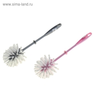 Ёршик для унитаза &laquo;Классика&raquo;, 7,5&times;7,5&times;32 см, цвет МИКС