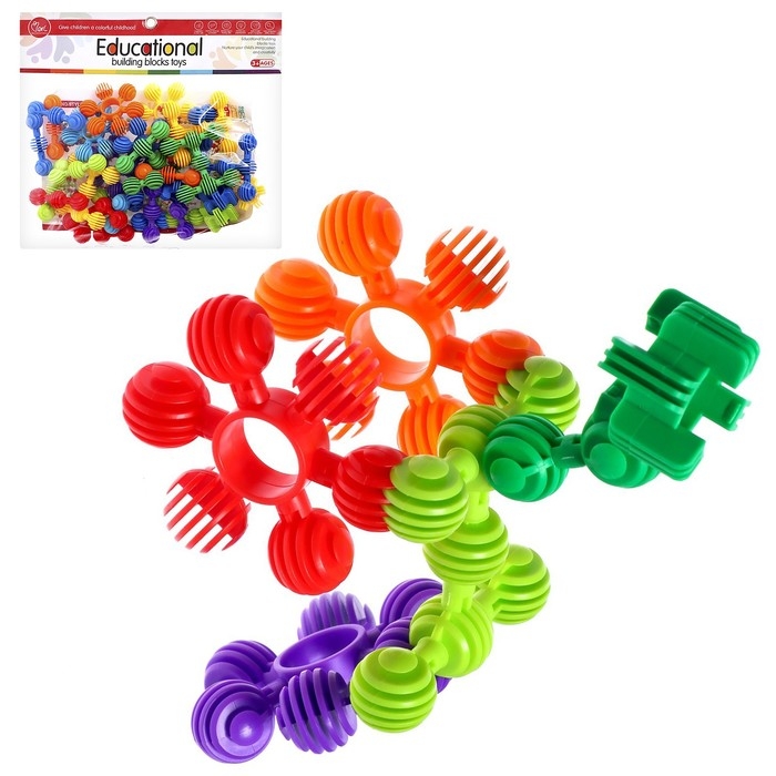 Конструктор обучающий &laquo;Молекулы&raquo;, 34 детали