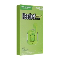 Наушники беспроводные Air31, TWS, вакуумные, BT 5.0, 45/230 мАч, прозрачные, зелёные Наушники беспроводные Air31, TWS, вакуумные, BT 5.0, 45/230 мАч, прозрачные, зелёные