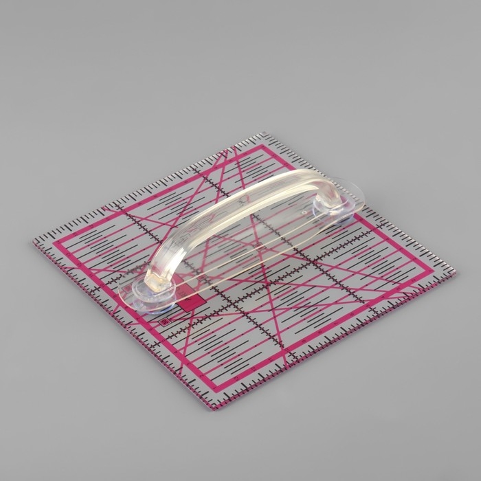 Держатель для линеек и лекал, на присосках, 14,8 &times; 3 &times; 2,5 см