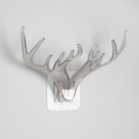 Органайзер настенный универсальный «Рога», 17,8×3,2×12 см, цвет прозрачно-серый Органайзер настенный универсальный «Рога», 17,8×3,2×12 см, цвет прозрачно-серый