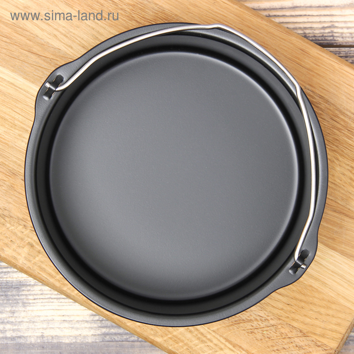 Котелок &laquo;Жаклин&raquo;, 1,2 л, антипригарное покрытие, цвет чёрный