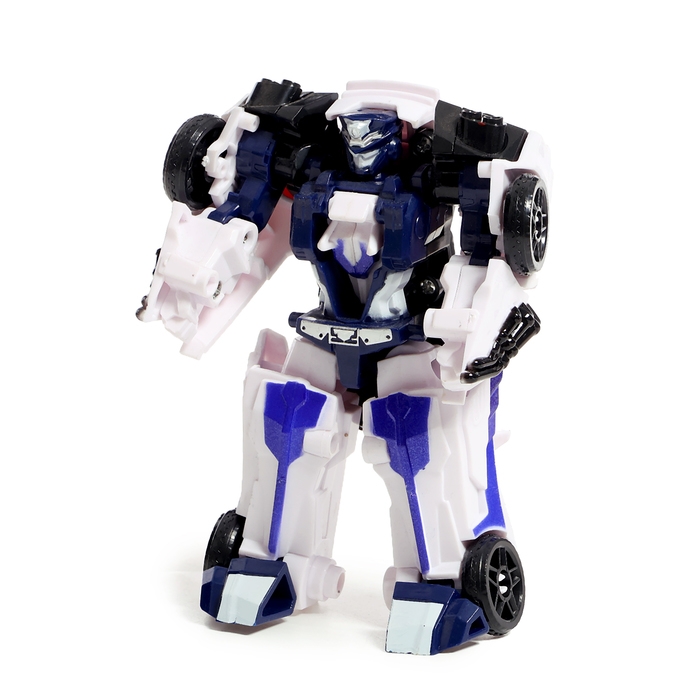 Робот &laquo;Полицейский&raquo;, трансформируется