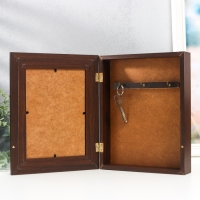 Ключница "Яркий цветок" венге 19х24 см МИКС Ключница "Яркий цветок" венге 19х24 см МИКС