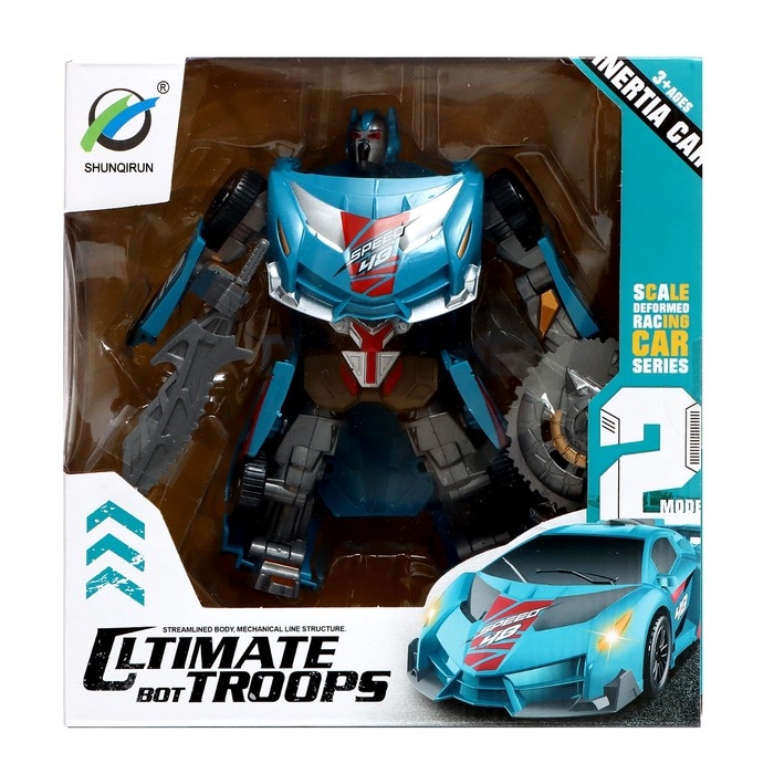 Робот &laquo;Спорткар&raquo;, трансформируется