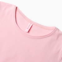 Лонгслив для девочки, цвет светло-розовый, рост 134 см
